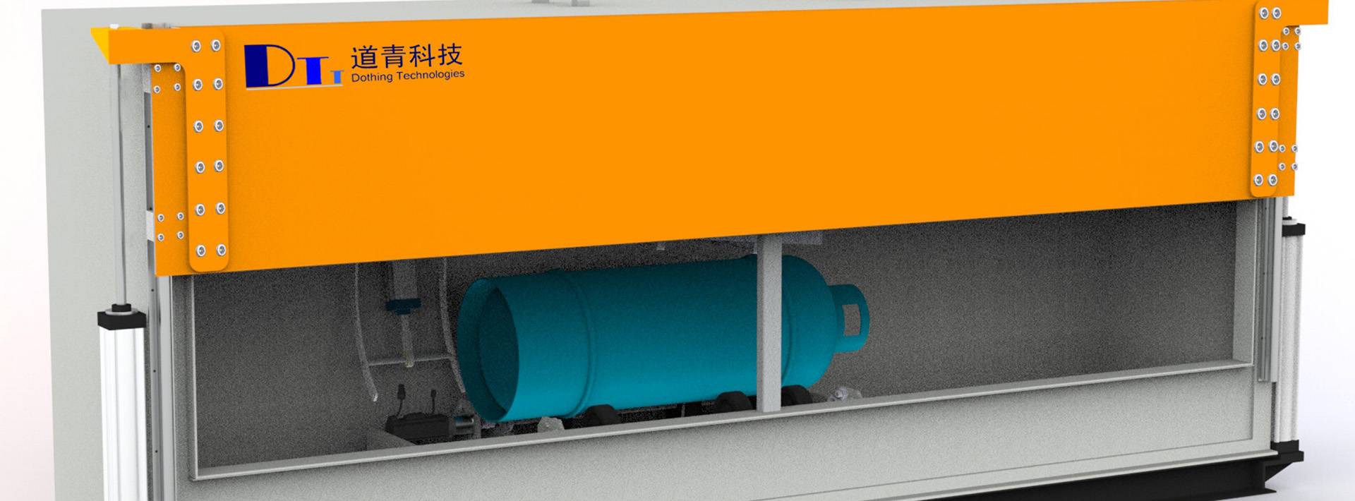 Steel Gas Cylinders Welding Seam X-Ray Inspection System