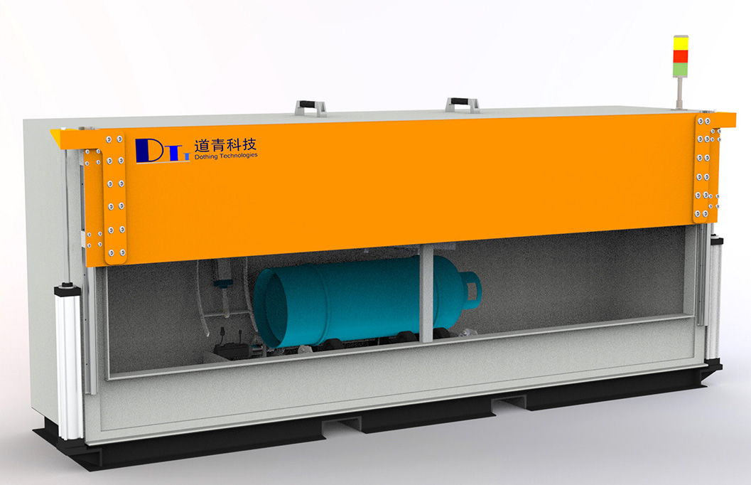 Steel Gas Cylinders Welding Seam X-Ray Inspection System