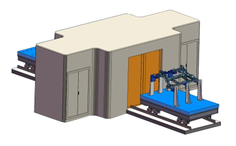Integrated Large Die Casting X-ray Digital Imaging Detection System